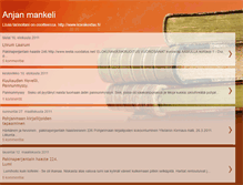 Tablet Screenshot of anjanmankeli.blogspot.com