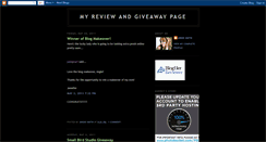 Desktop Screenshot of angiesgiveawaysandreviews.blogspot.com