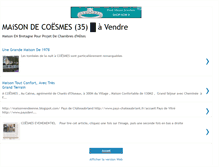 Tablet Screenshot of maisoncoesme.blogspot.com