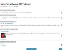 Tablet Screenshot of makescrapbooksnotdinner.blogspot.com