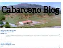 Tablet Screenshot of cabarcenoblog.blogspot.com