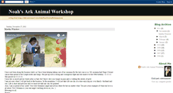 Desktop Screenshot of noahsarkworkshop.blogspot.com