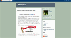 Desktop Screenshot of pensovisual.blogspot.com