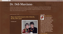 Desktop Screenshot of drdebmarciano.blogspot.com