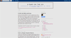 Desktop Screenshot of 8pawsonthego.blogspot.com