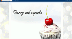 Desktop Screenshot of cherryandcupcake.blogspot.com
