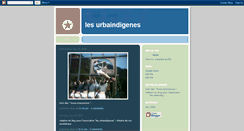 Desktop Screenshot of lesurbaindigenes.blogspot.com