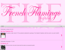 Tablet Screenshot of frenchflamingo.blogspot.com