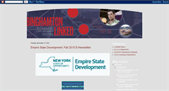 Desktop Screenshot of binghamtonlinked.blogspot.com
