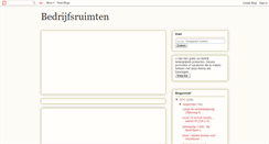 Desktop Screenshot of bedrijfsruimten.blogspot.com