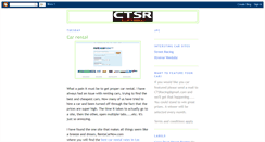 Desktop Screenshot of ctsr.blogspot.com