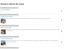 Tablet Screenshot of midiariodeclase-isabel.blogspot.com