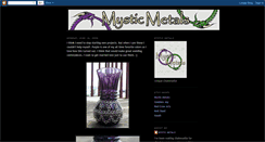 Desktop Screenshot of mysticmetals.blogspot.com