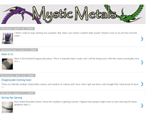 Tablet Screenshot of mysticmetals.blogspot.com