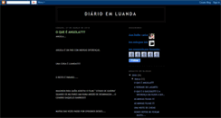 Desktop Screenshot of diarioemluanda.blogspot.com