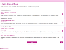 Tablet Screenshot of i-talk-celebrities.blogspot.com