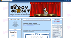 Desktop Screenshot of doggycloset.blogspot.com