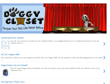 Tablet Screenshot of doggycloset.blogspot.com