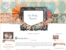 Tablet Screenshot of ourmosleymoments.blogspot.com