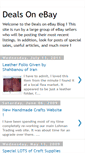 Mobile Screenshot of dealsonebay.blogspot.com