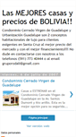 Mobile Screenshot of casasenbolivia.blogspot.com