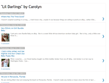 Tablet Screenshot of lildarlingsbycarolyn.blogspot.com