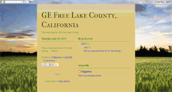 Desktop Screenshot of gefreelake.blogspot.com