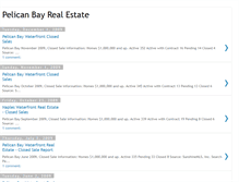 Tablet Screenshot of pelican-bay-real-estate.blogspot.com