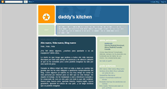 Desktop Screenshot of daddykitchen.blogspot.com