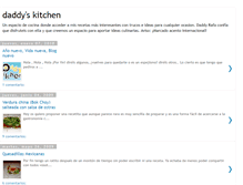 Tablet Screenshot of daddykitchen.blogspot.com