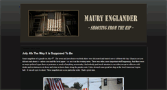 Desktop Screenshot of maury-shootingfromthehip.blogspot.com