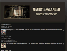 Tablet Screenshot of maury-shootingfromthehip.blogspot.com