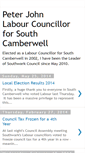 Mobile Screenshot of cllrpeterjohn.blogspot.com