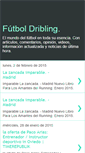 Mobile Screenshot of futboldribling.blogspot.com