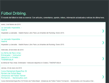 Tablet Screenshot of futboldribling.blogspot.com