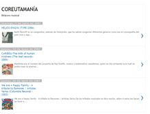 Tablet Screenshot of coreutamania.blogspot.com