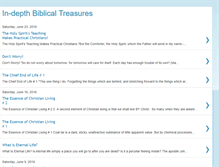 Tablet Screenshot of in-depthchristianstudies.blogspot.com