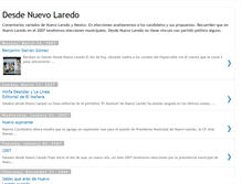 Tablet Screenshot of desdenuevolaredo.blogspot.com