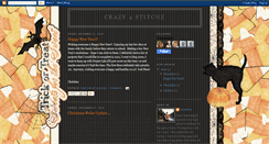 Desktop Screenshot of crazy4stitchz.blogspot.com