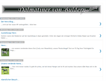 Tablet Screenshot of dalmatiner-von-buldern-news.blogspot.com