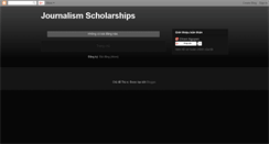 Desktop Screenshot of journalism-scholarships.blogspot.com