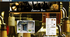 Desktop Screenshot of essencebar.blogspot.com