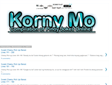 Tablet Screenshot of kornymo.blogspot.com