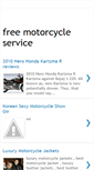 Mobile Screenshot of freemotorcycleservice.blogspot.com