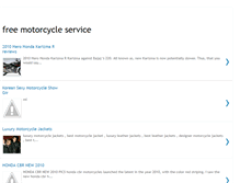 Tablet Screenshot of freemotorcycleservice.blogspot.com