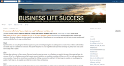 Desktop Screenshot of business-life-success.blogspot.com