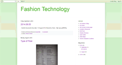 Desktop Screenshot of fashiontechnology1.blogspot.com