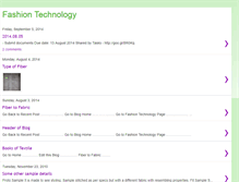 Tablet Screenshot of fashiontechnology1.blogspot.com