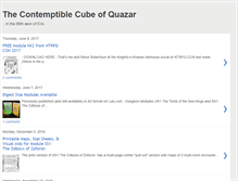 Tablet Screenshot of cubeofquazar.blogspot.com