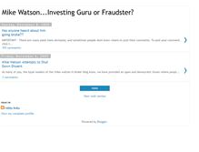 Tablet Screenshot of mikewatsonsbroke.blogspot.com